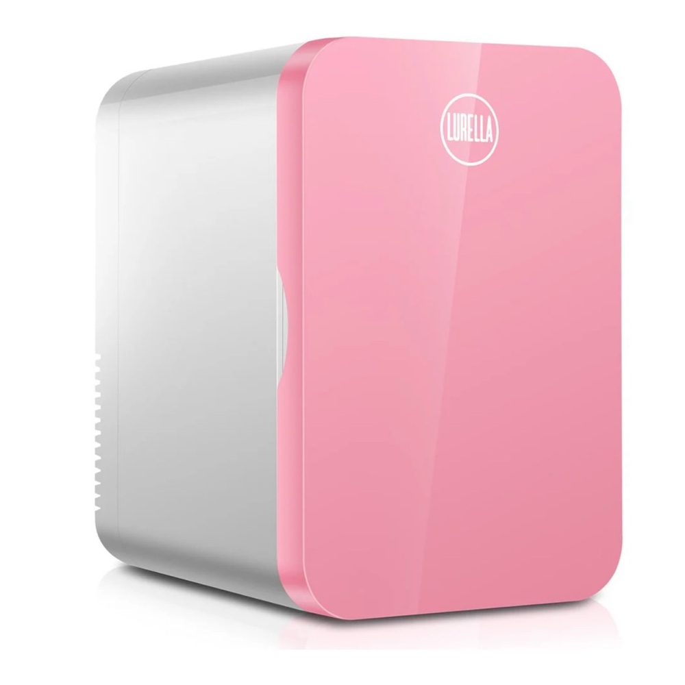 Lurella Mini Cosmetic Fridge in Pink Color